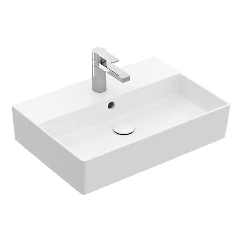 Villeroy & Boch 4A226001 - Стенно монтирана мивка MEMENTO 60 x 42 см керамика/бяла