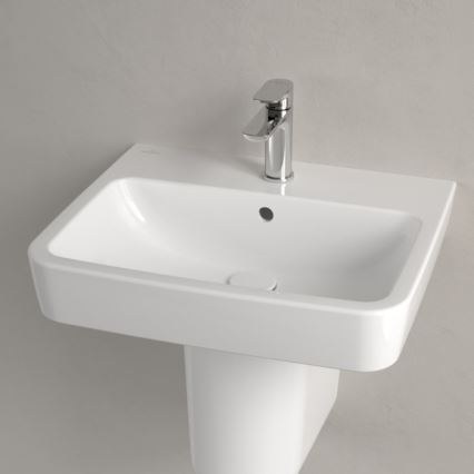 Villeroy & Boch 4A415501 - Стенна мивка O.NOVO 55x46 cm керамична/бяла