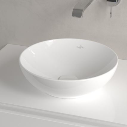 Villeroy & Boch 4A450001 - Умивалник за плот LOOP&FRIENDS Ø 38 см керамика/бял