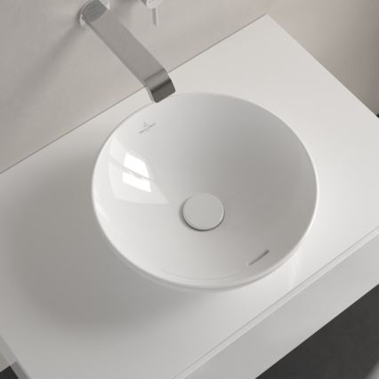 Villeroy & Boch 4A450001 - Умивалник за плот LOOP&FRIENDS Ø 38 см керамика/бял