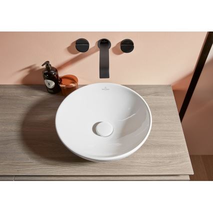 Villeroy & Boch 4A450001 - Умивалник за плот LOOP&FRIENDS Ø 38 см керамика/бял