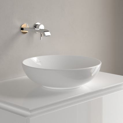 Villeroy & Boch 4A460001 - Мивка за плот LOOP&FRIENDS Ø 42 см керамика/бяла