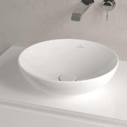 Villeroy & Boch 4A460001 - Мивка за плот LOOP&FRIENDS Ø 42 см керамика/бяла