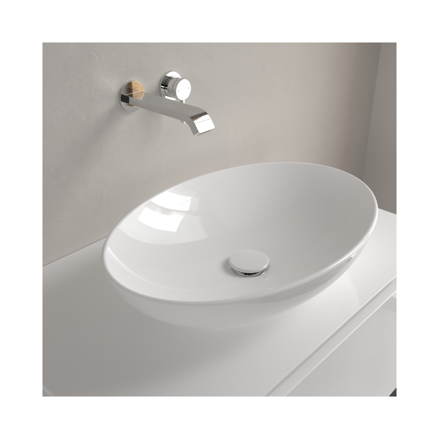 Villeroy & Boch 4A470101 - Умивалник за плот LOOP&FRIENDS 56x38 см керамика/бял