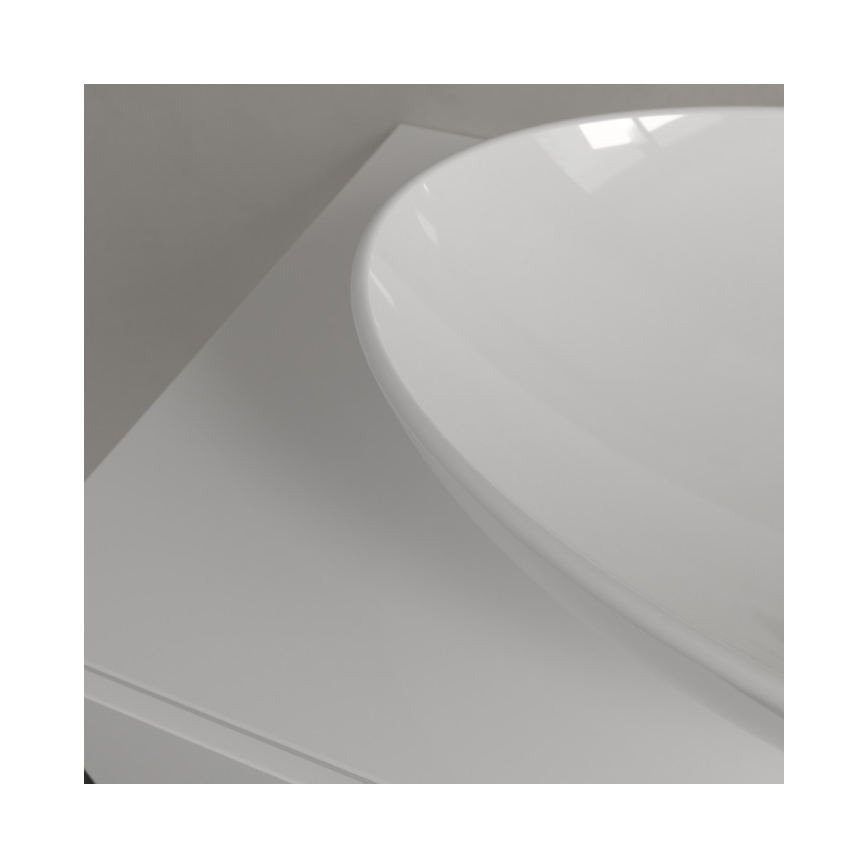 Villeroy & Boch 4A470101 - Умивалник за плот LOOP&FRIENDS 56x38 см керамика/бял