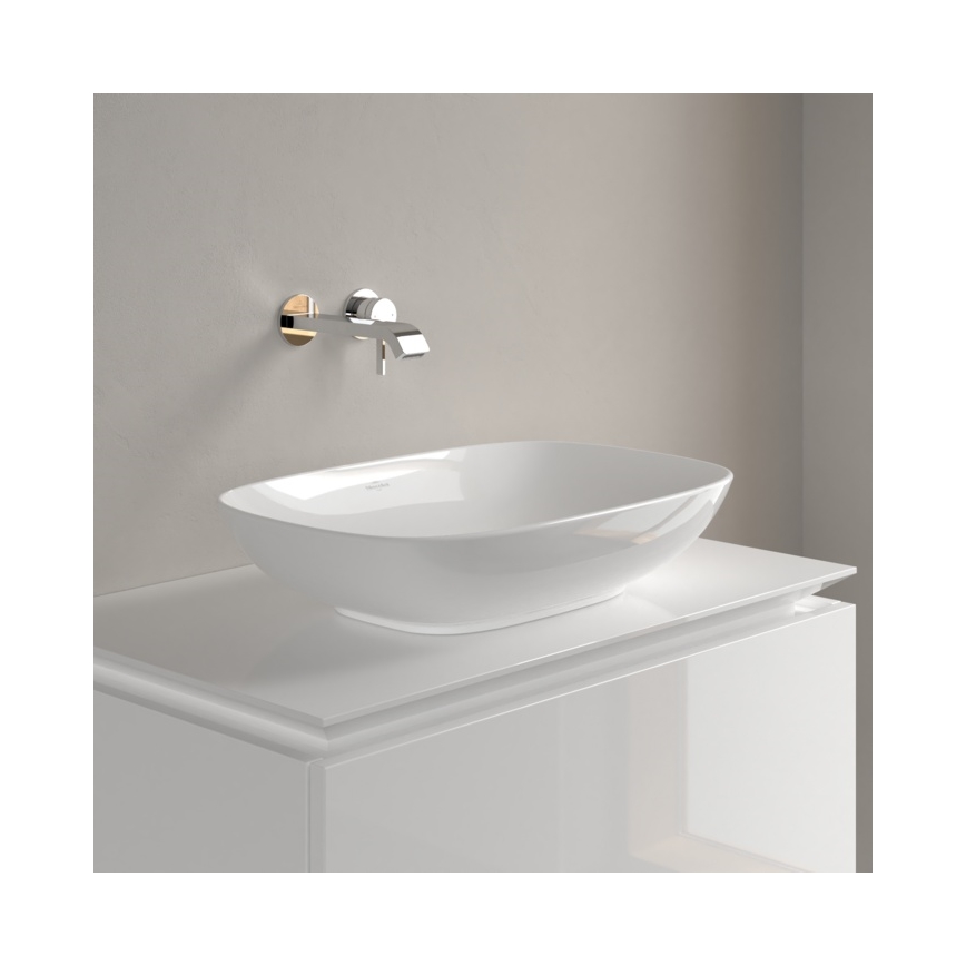 Villeroy & Boch 4A490101 - Мивка за плот LOOP&FRIENDS 56 x 38 см, керамика, бяла