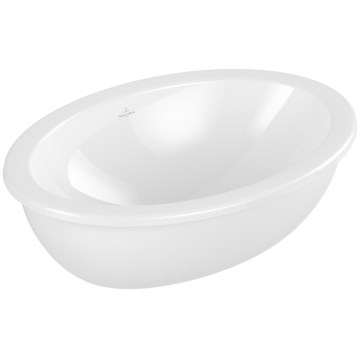 Villeroy & Boch 4A550001 - Вграден умивалник LOOP&FRIENDS 56x38 см керамика/бял