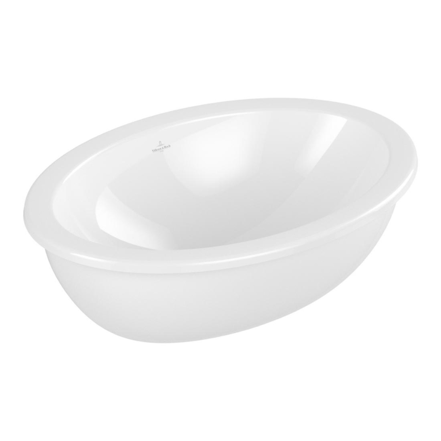 Villeroy & Boch 4A550001 - Вграден умивалник LOOP&FRIENDS 56x38 см керамика/бял