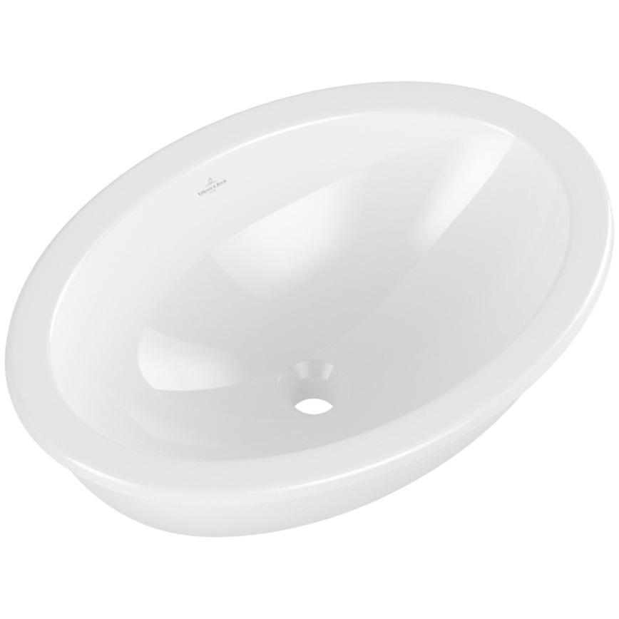 Villeroy & Boch 4A550001 - Вграден умивалник LOOP&FRIENDS 56x38 см керамика/бял