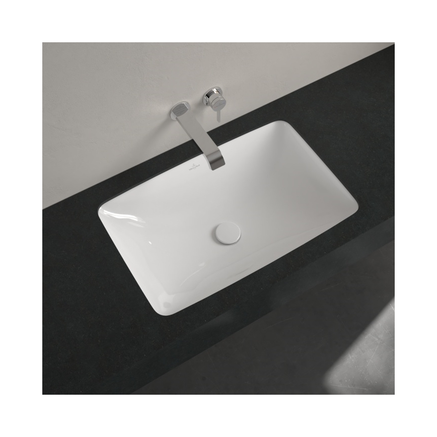 Villeroy & Boch 4A580101 - Вграден умивалник LOOP&FRIENDS 61,5x38 см керамика/бял