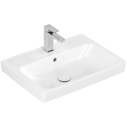Villeroy & Boch 4A876001 - Конзолен умивалник ARCHITECTURA 60x45 cm керамика/бял