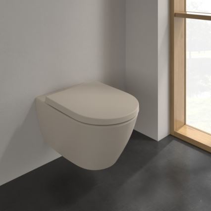 Villeroy & Boch 5614R0AM - Подвесно WC SUBWAY 2.0 керамика/бежово