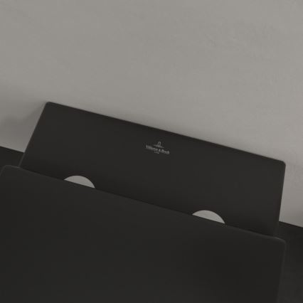 Villeroy & Boch 5614R0R7 - Подвесна тоалетна чиния SUBWAY керамика/черна