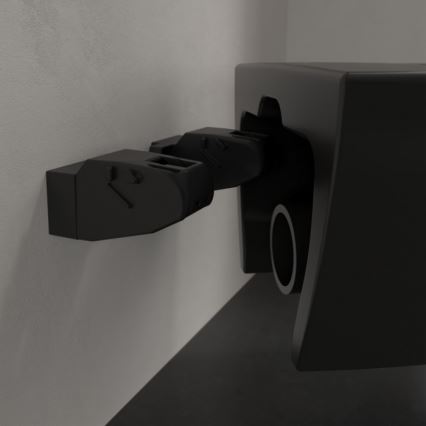 Villeroy & Boch 5614R0R7 - Подвесна тоалетна чиния SUBWAY керамика/черна