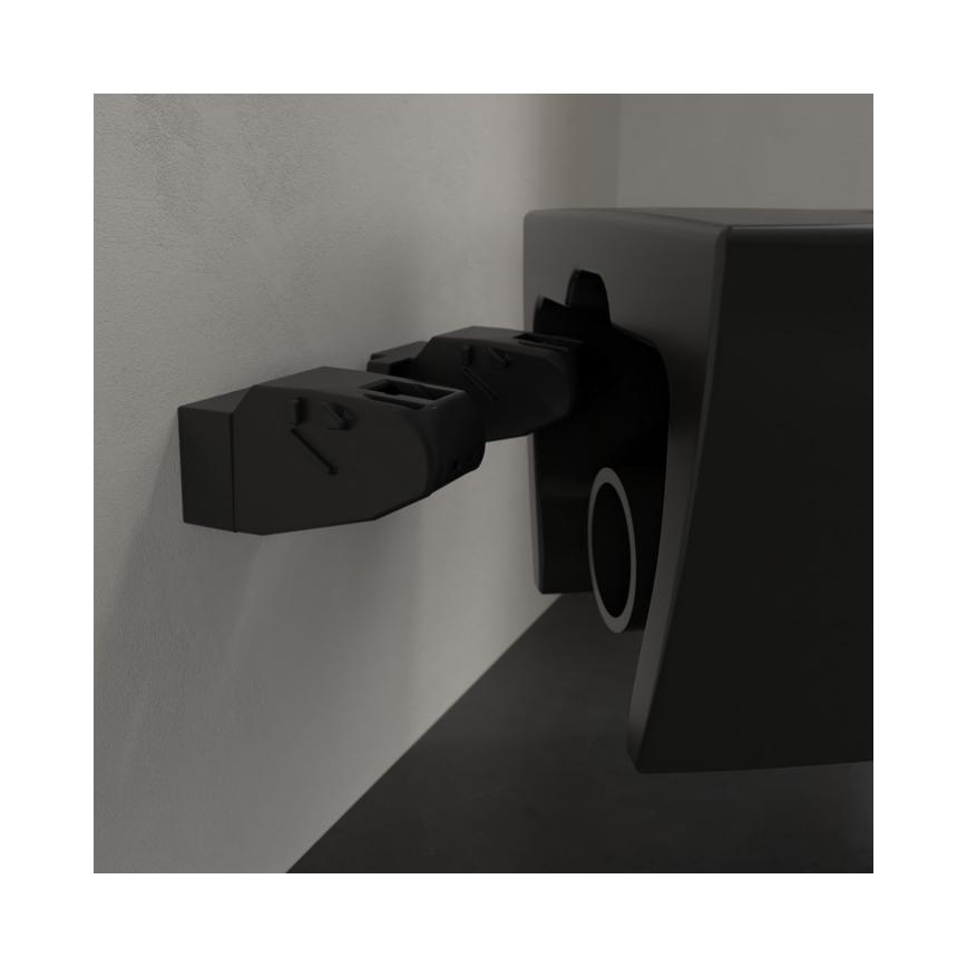 Villeroy & Boch 5614R0R7 - Подвесна тоалетна чиния SUBWAY керамика/черна