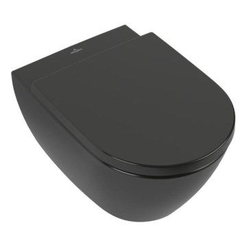 Villeroy & Boch 5614R0R7 - Подвесна тоалетна чиния SUBWAY керамика/черна