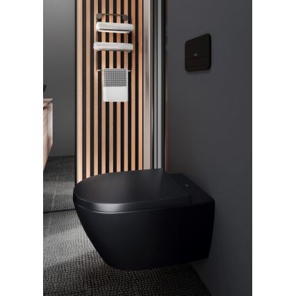 Villeroy & Boch 5614R0R7 - Подвесна тоалетна чиния SUBWAY керамика/черна