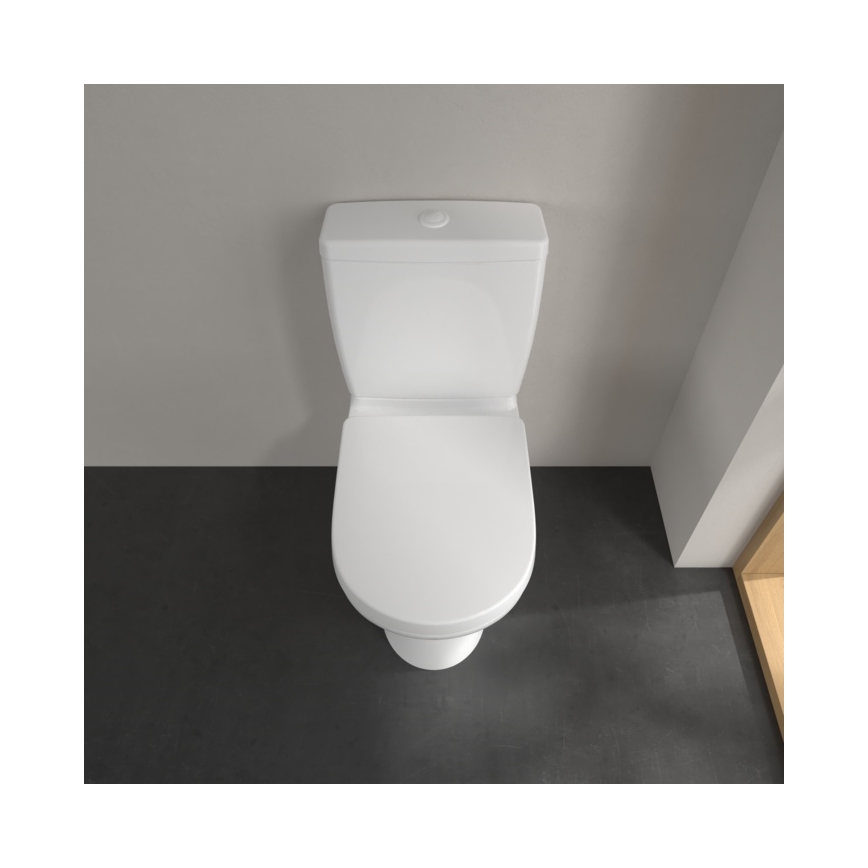 Villeroy & Boch 56581001 - комбиниран WC O.NOVO керамика/бяла