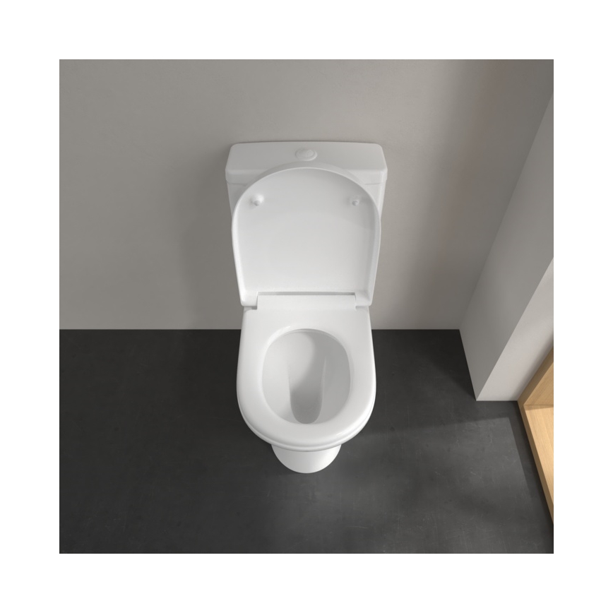 Villeroy & Boch 56581001 - комбиниран WC O.NOVO керамика/бяла