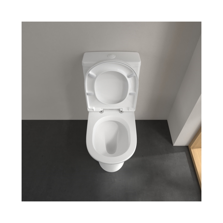 Villeroy & Boch 56581001 - комбиниран WC O.NOVO керамика/бяла