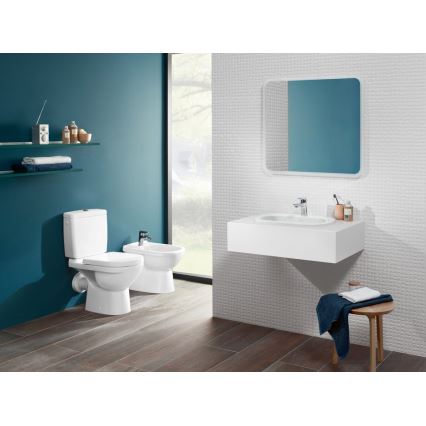Villeroy & Boch 5661R001 - комбиниrana тоалетна O.NOVO, керамика/бяла
