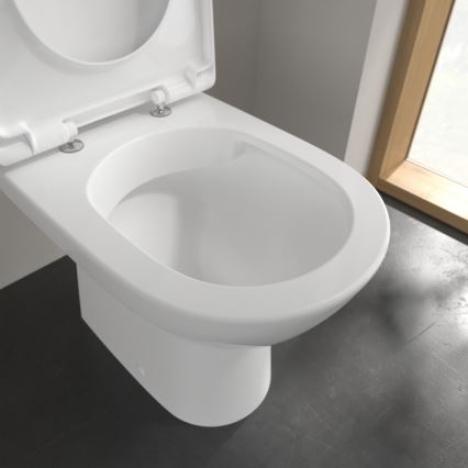 Villeroy & Boch 5661R001 - комбиниrana тоалетна O.NOVO, керамика/бяла