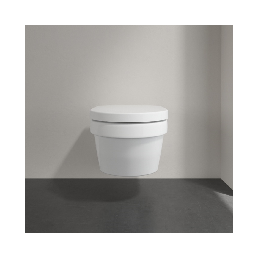 Villeroy & Boch 5684HR01 - Подвесен унитаз с капак SoftClose ARCHITECTURA керамика/бял
