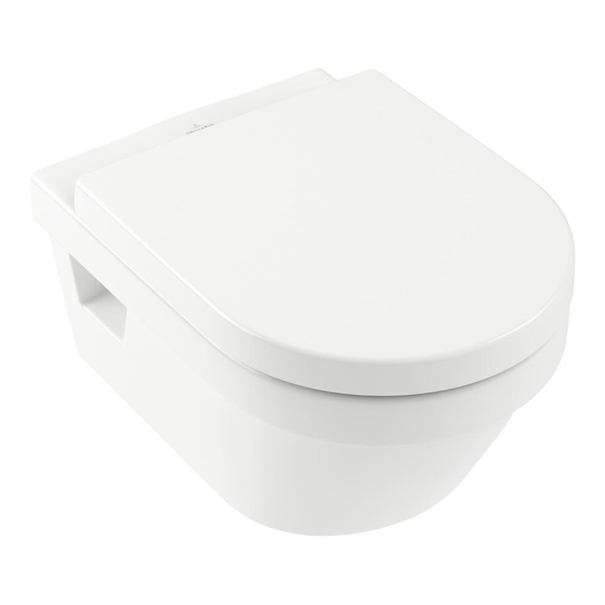 Villeroy & Boch 5684HRR1 - Подвесна тоалетна чиния с капак SoftClose ARCHITECTURA керамика/бяла