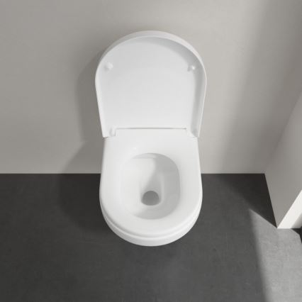 Villeroy & Boch 5684HRR1 - Подвесна тоалетна чиния с капак SoftClose ARCHITECTURA керамика/бяла