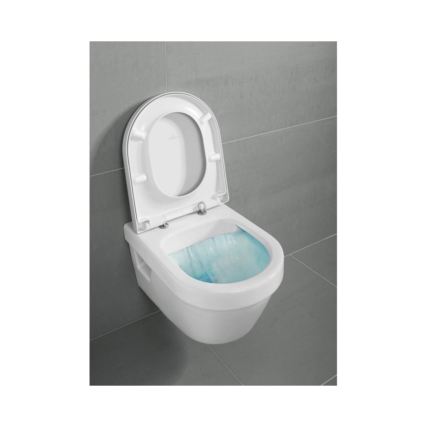 Villeroy & Boch 5684HRR1 - Подвесна тоалетна чиния с капак SoftClose ARCHITECTURA керамика/бяла
