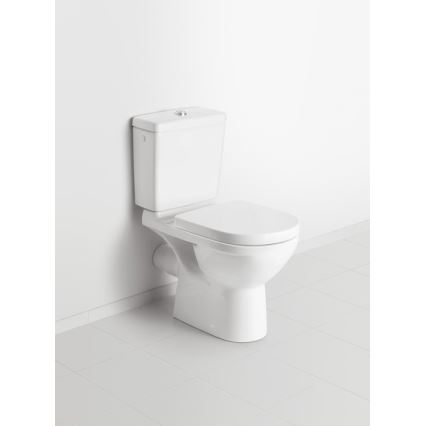 Villeroy & Boch 5760G101 - Комбинирано казанче за WC O.NOVO с вход отзад/отстрани, бяло
