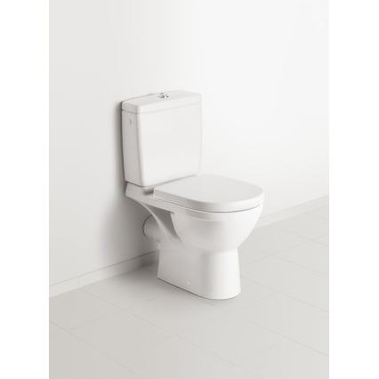 Villeroy & Boch 5788S101 - Комбинирано казанче за WC O.NOVO, заден/страничен вход, бяло