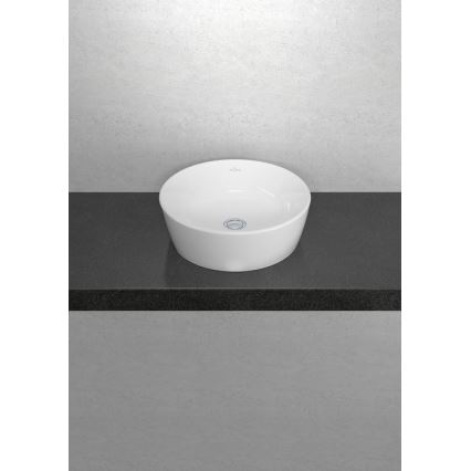 Villeroy & Boch 5A254501 - Мивка за монтаж върху плот ARCHITECTURA Ø 45 см керамика/бяла