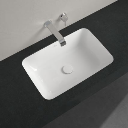 Villeroy & Boch 5A776101 - Вграден умивалник ARCHITECTURA 57x37 cm керамика/бял