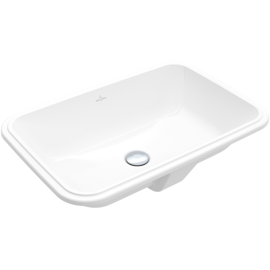 Villeroy & Boch 5A776101 - Вграден умивалник ARCHITECTURA 57x37 cm керамика/бял