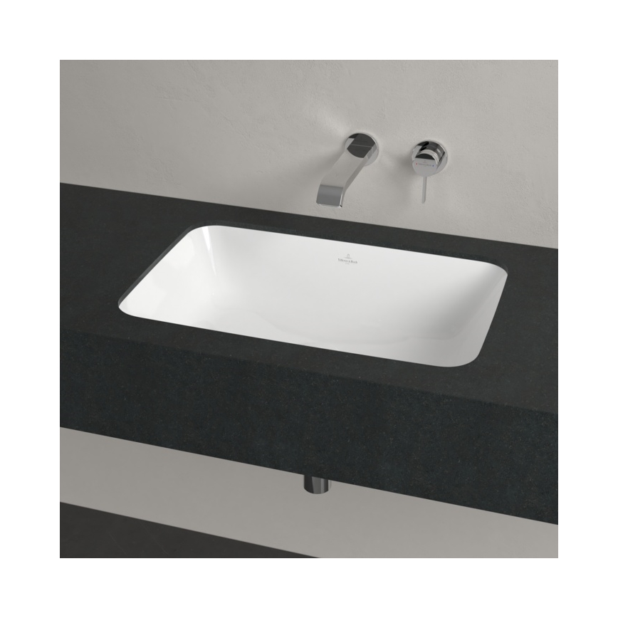 Villeroy & Boch 5A776101 - Вграден умивалник ARCHITECTURA 57x37 см керамика/бял
