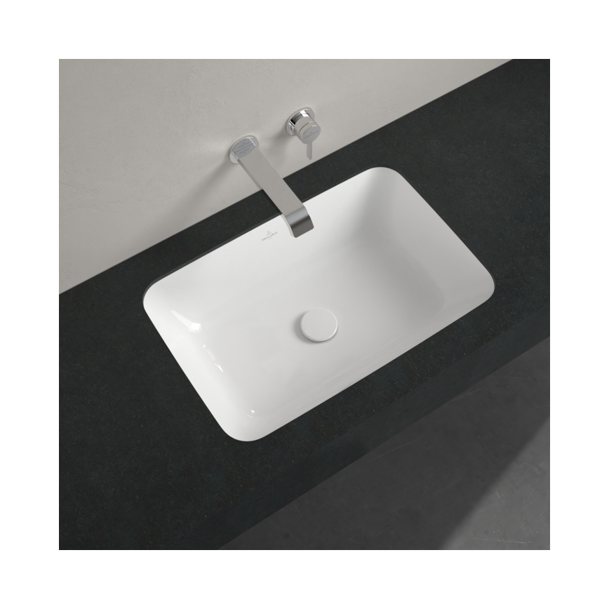 Villeroy & Boch 5A776101 - Вграден умивалник ARCHITECTURA 57x37 см керамика/бял