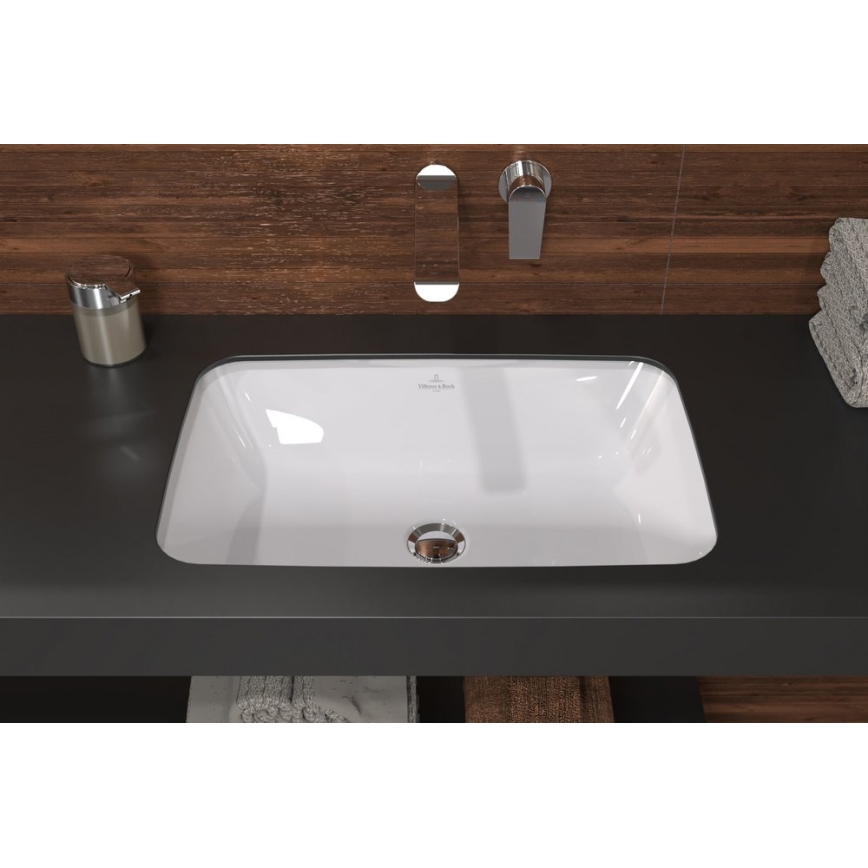 Villeroy & Boch 5A776101 - Вграден умивалник ARCHITECTURA 57x37 см керамика/бял