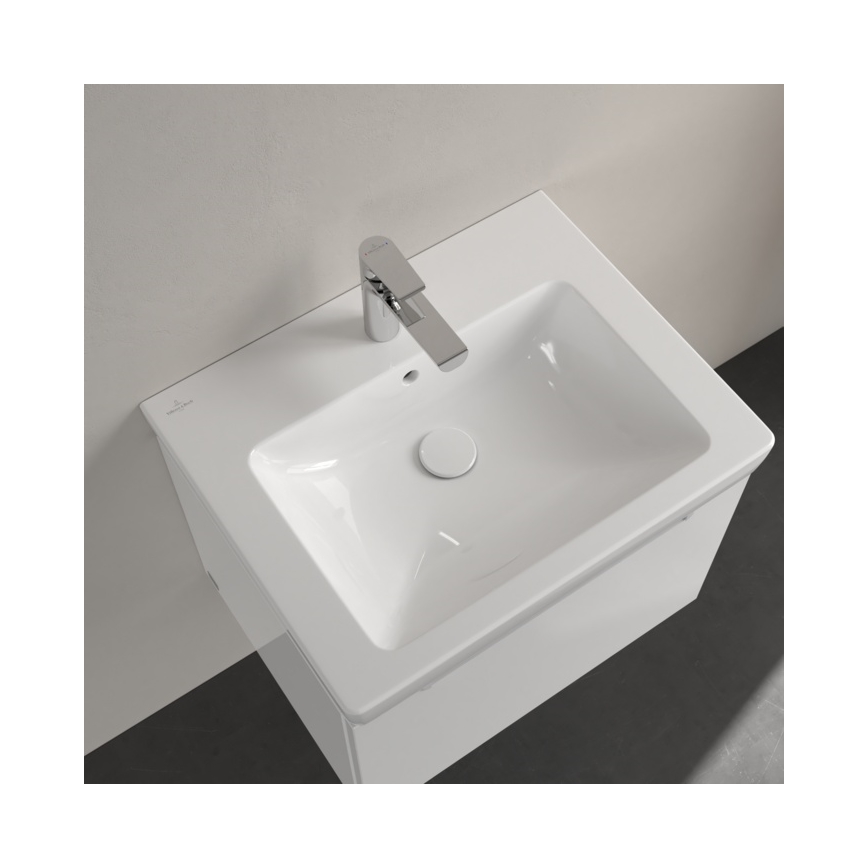 Villeroy & Boch 7113F001 - Стенна мивка SUBWAY 2.0 60 x 47 см, керамика/бяла