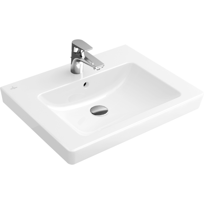 Villeroy & Boch 7113F001 - Стенна мивка SUBWAY 2.0 60 x 47 см, керамика/бяла