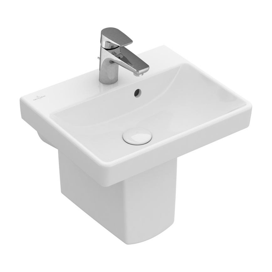 Villeroy & Boch 73584501 - Стенен умивалник AVENTO 45x37 cm керамика/бяла