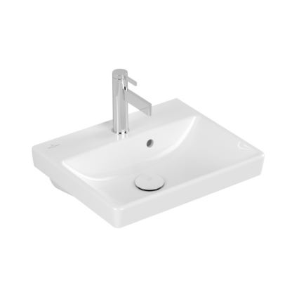 Villeroy & Boch 73584501 - Стенен умивалник AVENTO 45x37 cm керамика/бяла