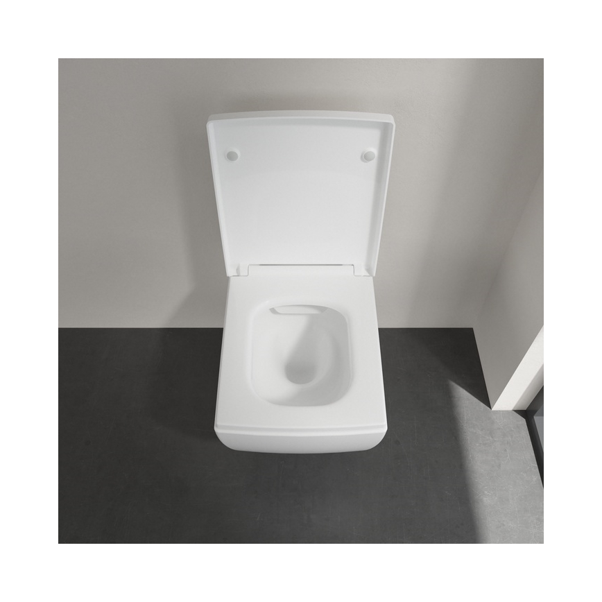 Villeroy & Boch 8M24S101 - Тоалетна седалка SoftClose MEMENTO 2.0, бяла