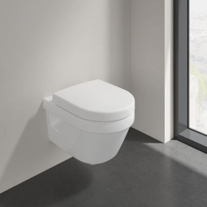 Villeroy & Boch 8M42S101 - Седалка за тоалетна SoftClose SUBWAY 3.0 бяла