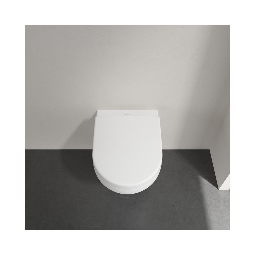 Villeroy & Boch 8M42S101 - Седалка за тоалетна SoftClose SUBWAY 3.0 бяла