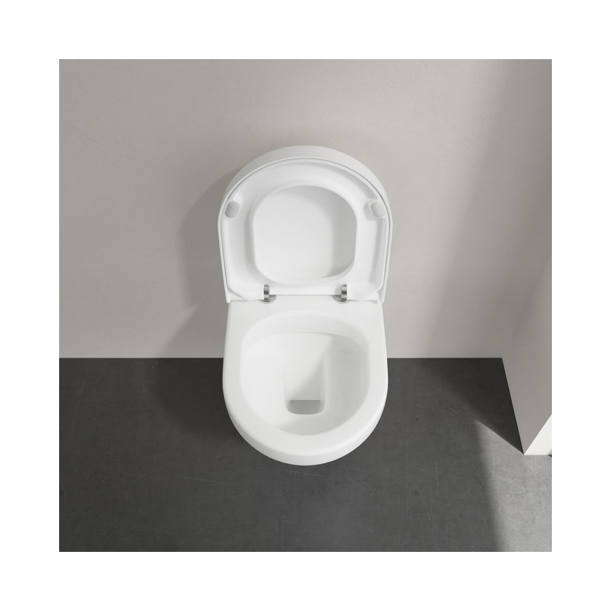 Villeroy & Boch 8M42S101 - Седалка за тоалетна SoftClose SUBWAY 3.0 бяла
