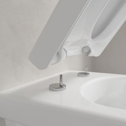 Villeroy & Boch 8M42S101 - Седалка за тоалетна SoftClose SUBWAY 3.0 бяла