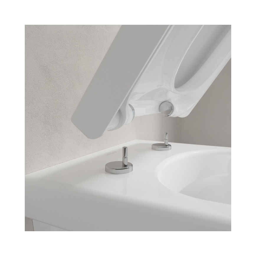 Villeroy & Boch 8M42S101 - Седалка за тоалетна SoftClose SUBWAY 3.0 бяла