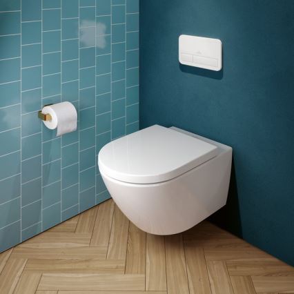Villeroy & Boch 8M42S1T1 - Тоалетно седало SoftClose SUBWAY 3.0 бяло