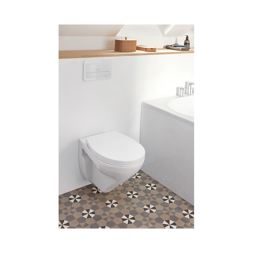 Villeroy & Boch 8M43S101 - Тоалетна седалка SoftClose O.NOVO бяла